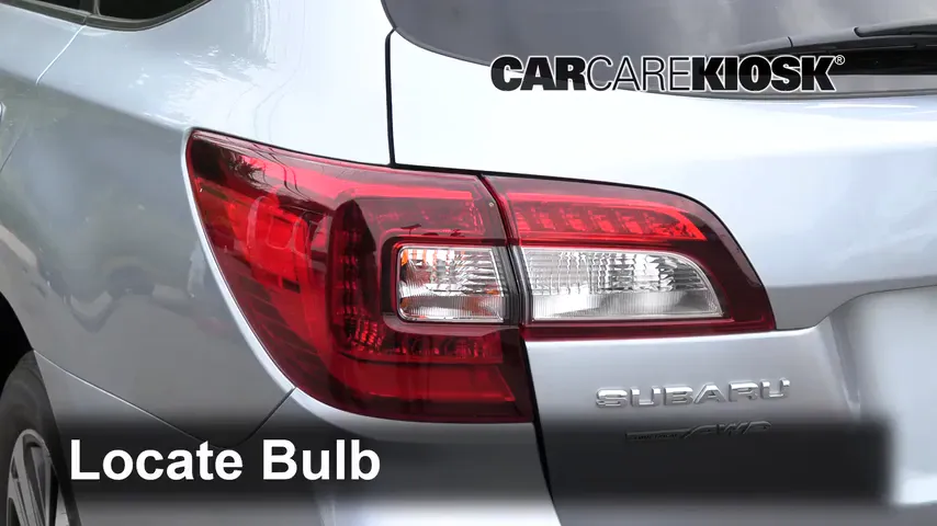 2018 Subaru Outback 3.6R Limited 3.6L 6 Cyl. Lights Reverse Light (replace bulb)